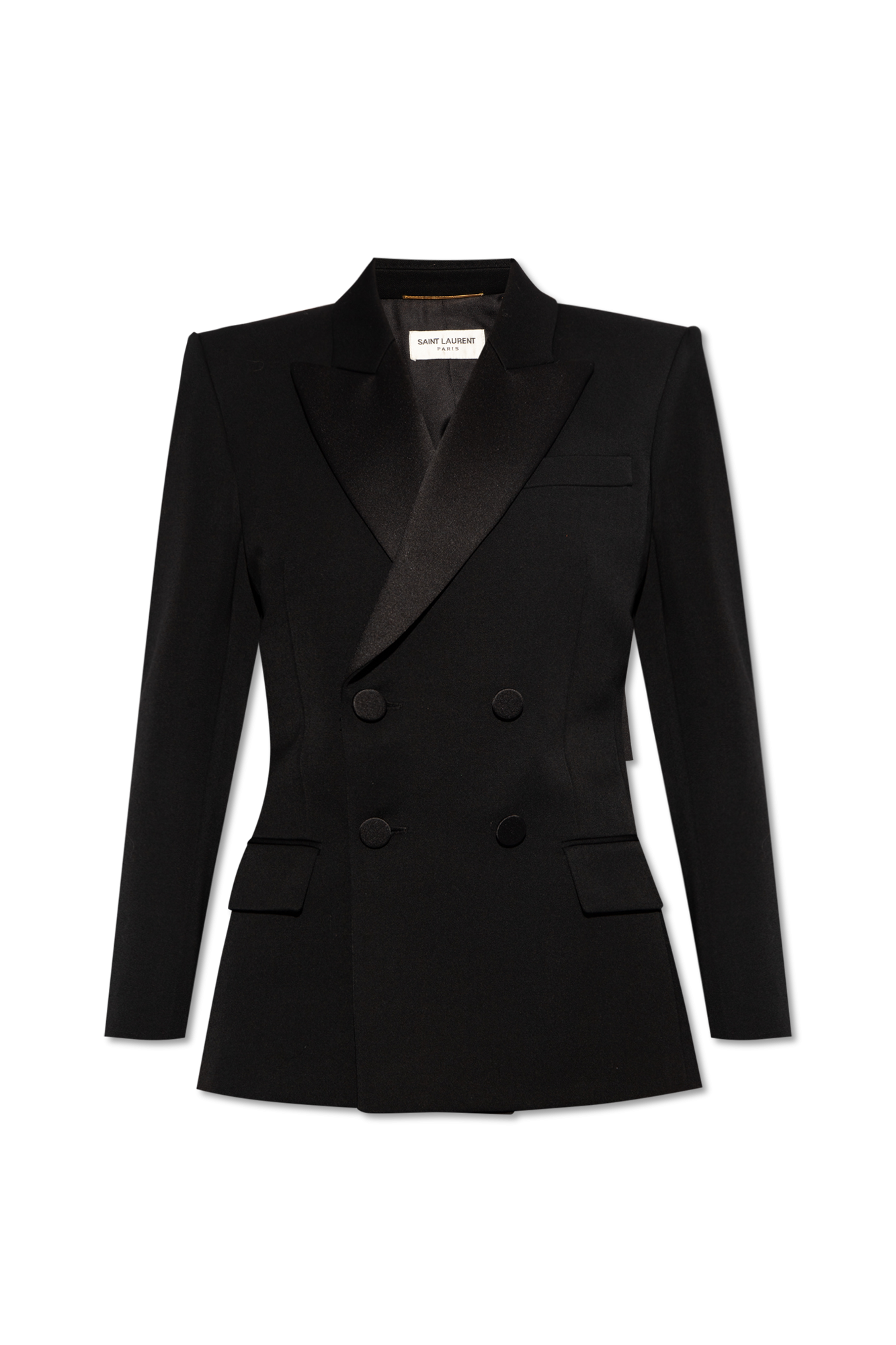 ジャケット Saint Laurent SS25 Black wool blazer (834629Y5K17 1000) Black Wool blazer Saint Laurent - Vitkac Canada
